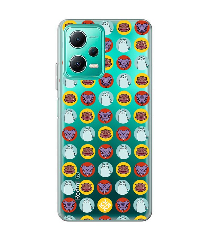 Funda para [ Xiaomi Redmi Note 12 5G ] Dibujos Frikis [ Invocaciones de Gamabunta, Katsuyu y Manda ] de Silicona Flexible