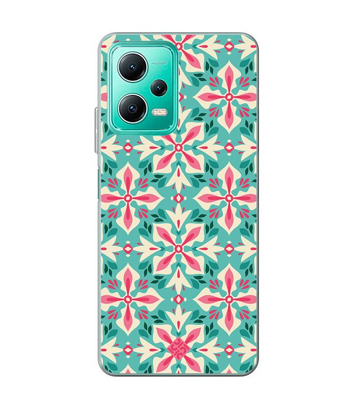 Funda para [ Xiaomi Redmi Note 12 5G ] Dibujos Retro [ Caleidoscopio ] de Silicona Flexible