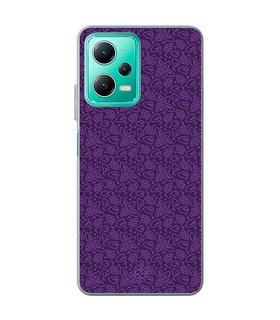 Funda para [ Xiaomi Redmi Note 12 5G ] Dibujo Auténtico [ Patron Viña ] de Silicona Flexible para Smartphone