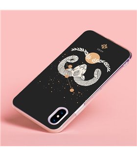 Funda para [ Xiaomi Redmi Note 12 5G ] Dibujo Zodiaco [ Signo Zodiacal - Aries ] de Silicona Flexible para Smartphone 