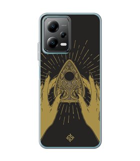 Funda para [ POCO X5 5G ] Dibujo Esotérico [ Planchette Oráculo ] de Silicona Flexible para Smartphone