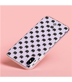 Funda para [ POCO X5 5G ] Dibujo Mascotas [ Gato Negro ] de Silicona Flexible para Smartphone 