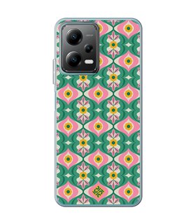 Funda para [ POCO X5 5G ] Dibujos Retro [ Tercer Ojo - Caleidoscopio ] de Silicona Flexible