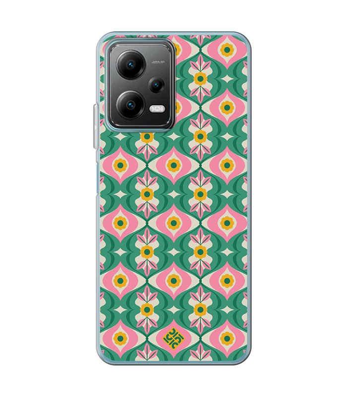 Funda para [ POCO X5 5G ] Dibujos Retro [ Tercer Ojo - Caleidoscopio ] de Silicona Flexible