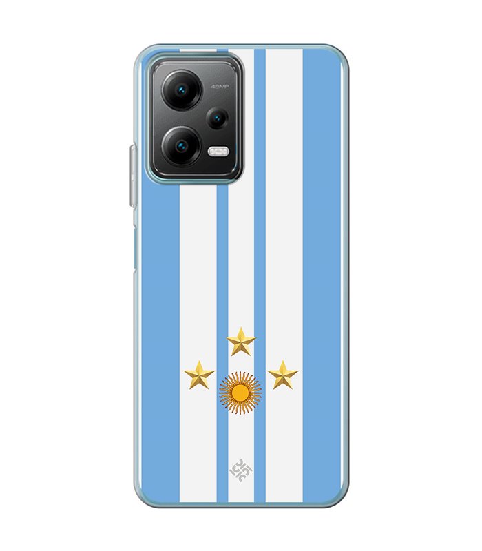 Funda para [ POCO X5 5G ] Copa del Mundo [ Mundial Argentina 2022 ] de Silicona Flexible para Smartphone 