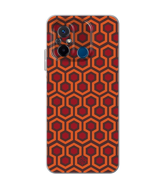 Funda para [ Xiaomi Redmi 12C ] Cine Fantástico [ Alfombra El Resplandor ] de Silicona Flexible para Smartphone