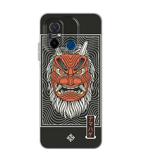 Funda para [ Xiaomi Redmi 12C ] Dibujo Japones [ Demonio Namahage Japones ] de Silicona Flexible