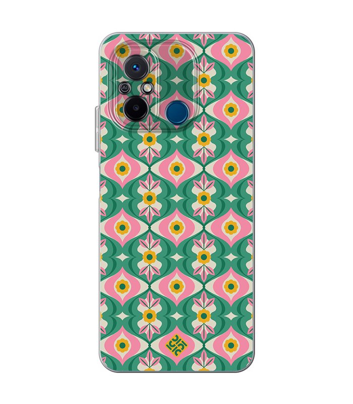 Funda para [ Xiaomi Redmi 12C ] Dibujos Retro [ Tercer Ojo - Caleidoscopio ] de Silicona Flexible