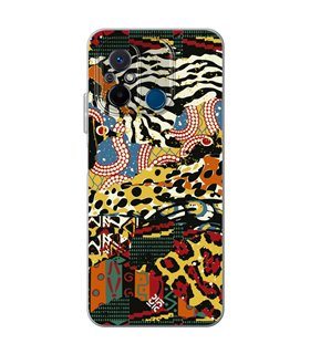 Funda para [ Xiaomi Redmi 12C ] Dibujo Tendencias [ Pieles de Animales y Telas ] de Silicona