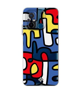 Funda para [ Xiaomi Redmi 12C ] Dibujo Auténtico [ Impresión Moderna de Arte Minimalista ] de Silicona Flexible