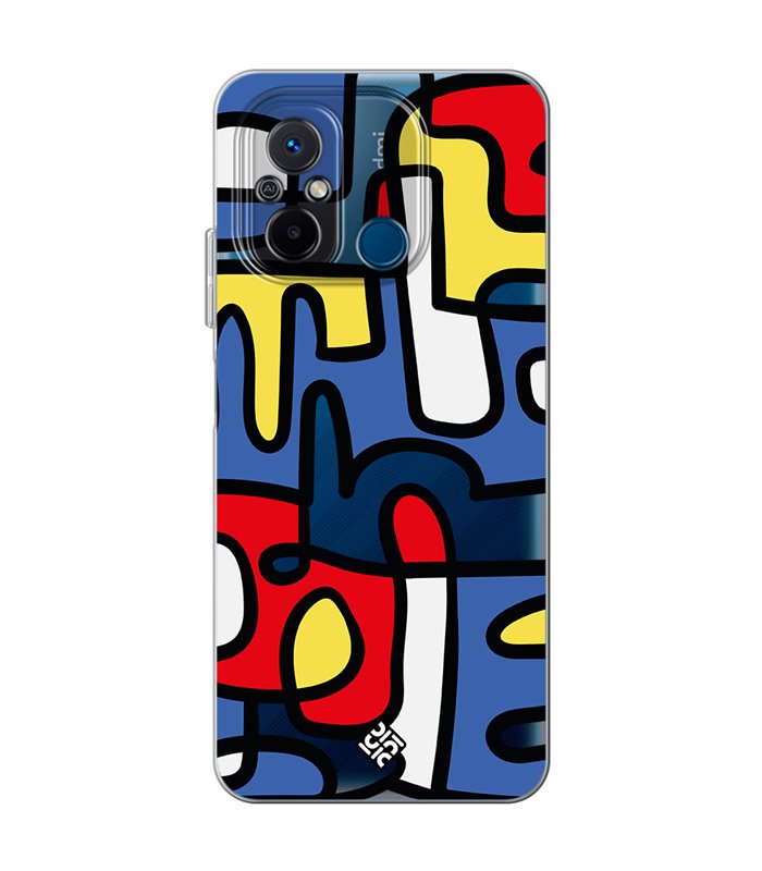 Funda para [ Xiaomi Redmi 12C ] Dibujo Auténtico [ Impresión Moderna de Arte Minimalista ] de Silicona Flexible