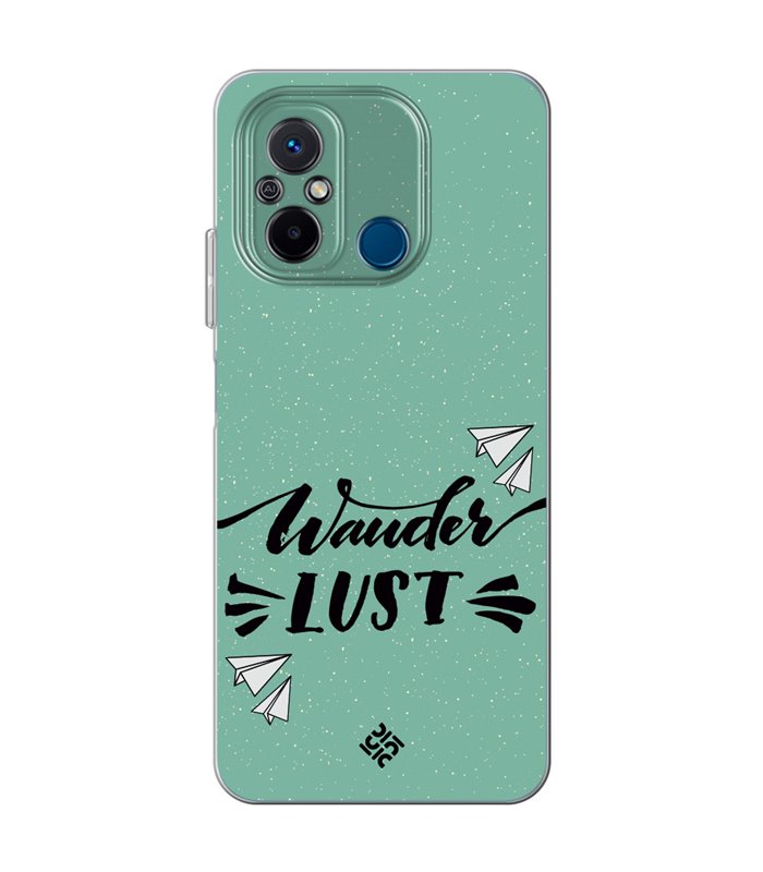 Funda para [ Xiaomi Redmi 12C ] Dibujo Auténtico [ Wander Lust ] de Silicona Flexible para Smartphone