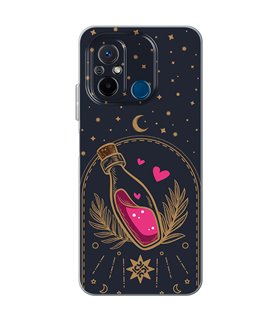 Funda para [ Xiaomi Redmi 12C ] Amor [ Pócima de Amor ] de Silicona Flexible para Smartphone 