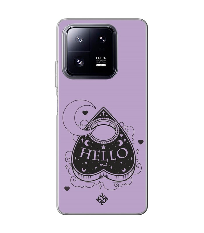 Funda para [ Xiaomi 13 Pro ] Dibujo Gotico [ Dieza de la Ouija - Hello ] de Silicona Flexible