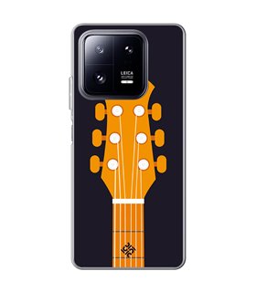 Funda para [ Xiaomi 13 Pro ] Diseño Música [ Mástil y Pala de Guitarra ] de Silicona Flexible