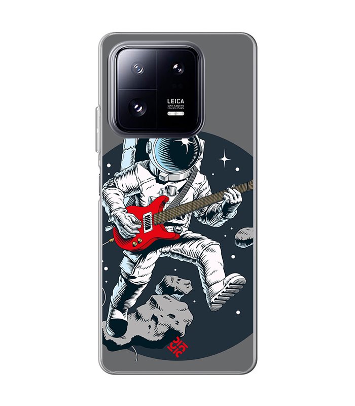 Funda para [ Xiaomi 13 Pro ] Diseño Música [ Guitarrista Espacial ] de Silicona Flexible