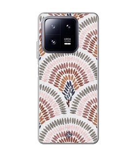 Funda para [ Xiaomi 13 Pro ] Dibujo Tendencias [ Diseño Mosaico ] de Silicona Flexible para Smartphone 