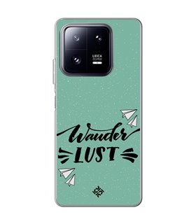 Funda para [ Xiaomi 13 Pro ] Dibujo Auténtico [ Wander Lust ] de Silicona Flexible para Smartphone