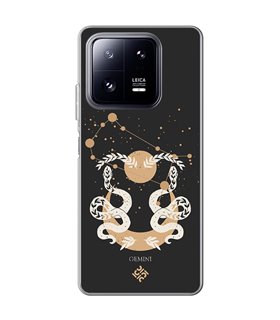 Funda para [ Xiaomi 13 Pro ] Dibujo Zodiaco [ Signo Zodiacal - Geminis ] de Silicona Flexible para Smartphone 