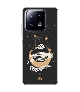 Funda para [ Xiaomi 13 Pro ] Dibujo Zodiaco [ Signo Zodiacal - Libra ] de Silicona Flexible para Smartphone 