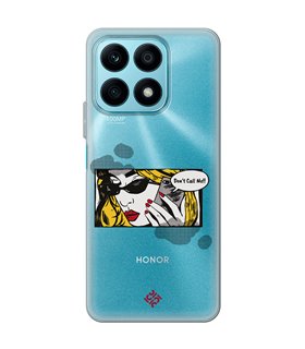 Funda para [ Honor X8A ] Dibujo Auténtico [ Don't Call Me - Dibujo Pop Art ] de Silicona Flexible