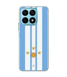 Funda para [ Honor X8A ] Copa del Mundo [ Mundial Argentina 2022 ] de Silicona Flexible para Smartphone 