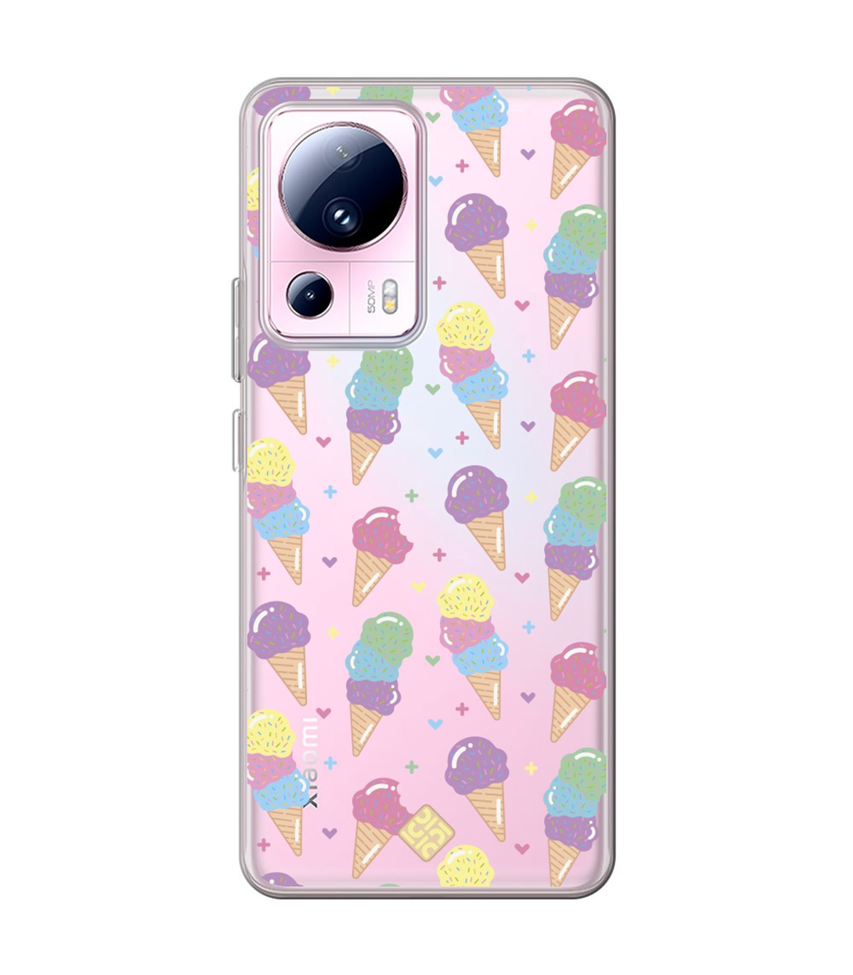 Cool Funda Silicona Dibujos Helados para Xiaomi Mi 10 Lite