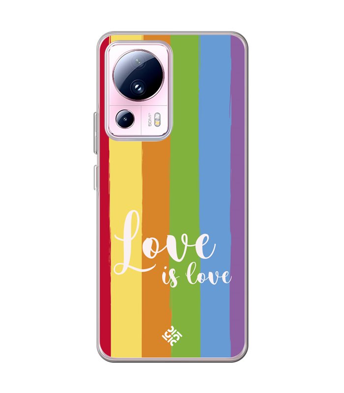 Compra Online Funda Dibujos [ Xiaomi 13 Lite ] Love is Love - Arcoiris