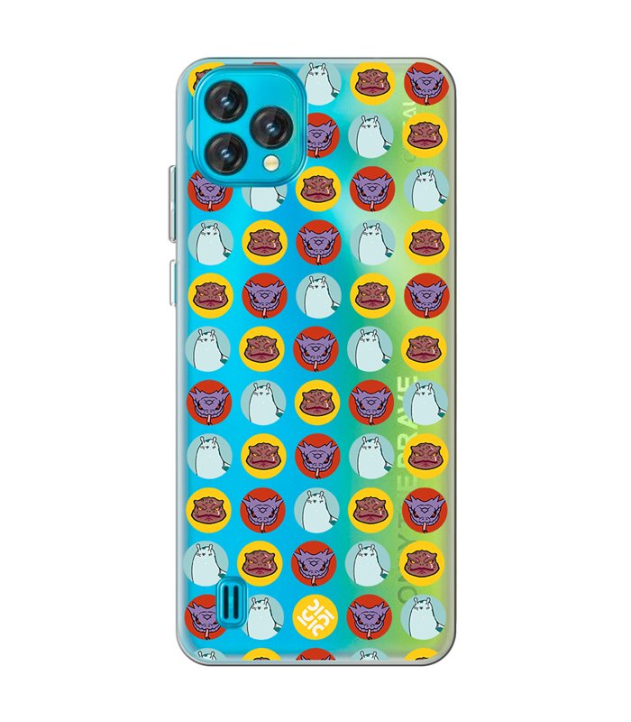 Funda para [ Blackview Oscal C60 ] Dibujos Frikis [ Invocaciones de Gamabunta, Katsuyu y Manda ] de Silicona Flexible