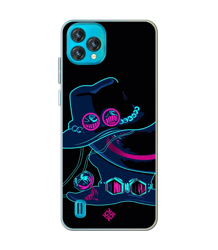 Funda para [ Blackview Oscal C60 ] Dibujos Frikis [ Sombrero de Sabo, Luffy y Ace ] de Silicona Flexible