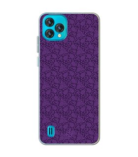 Funda para [ Blackview Oscal C60 ] Dibujo Auténtico [ Patron Viña ] de Silicona Flexible para Smartphone