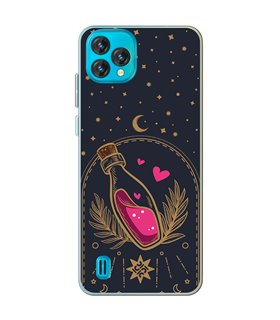 Funda para [ Blackview Oscal C60 ] Amor [ Pócima de Amor ] de Silicona Flexible para Smartphone 