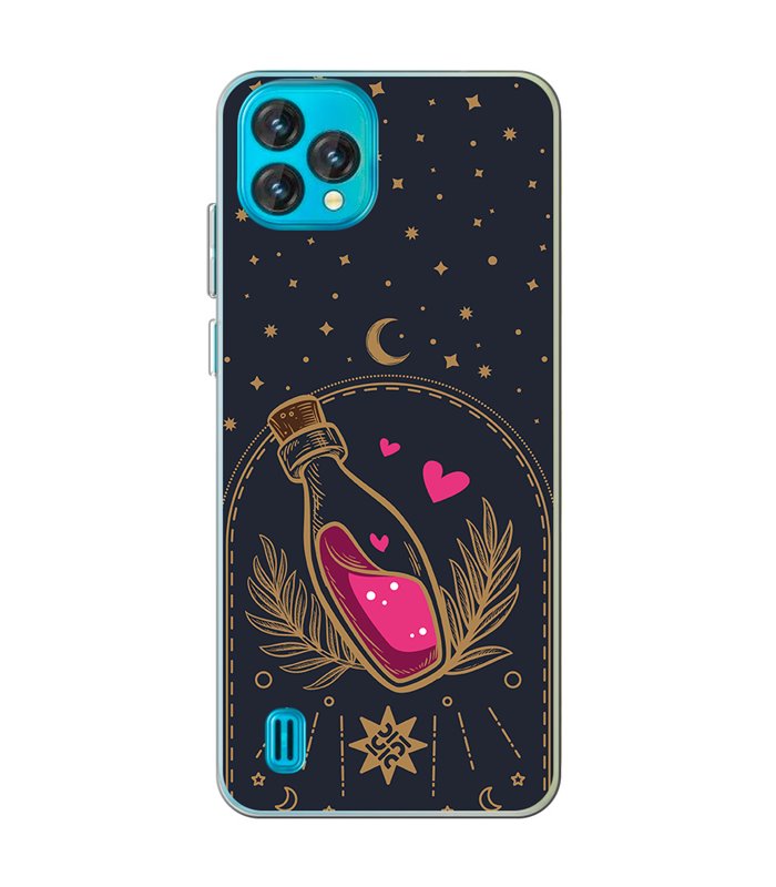 Funda para [ Blackview Oscal C60 ] Amor [ Pócima de Amor ] de Silicona Flexible para Smartphone 