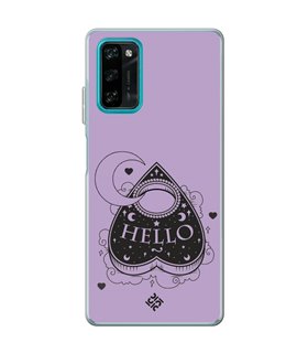 Funda para [ Blackview A100 ] Dibujo Gotico [ Dieza de la Ouija - Hello ] de Silicona Flexible