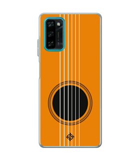 Funda para [ Blackview A100 ] Diseño Música [ Caja de Resonancia Guitarra ] de Silicona Flexible