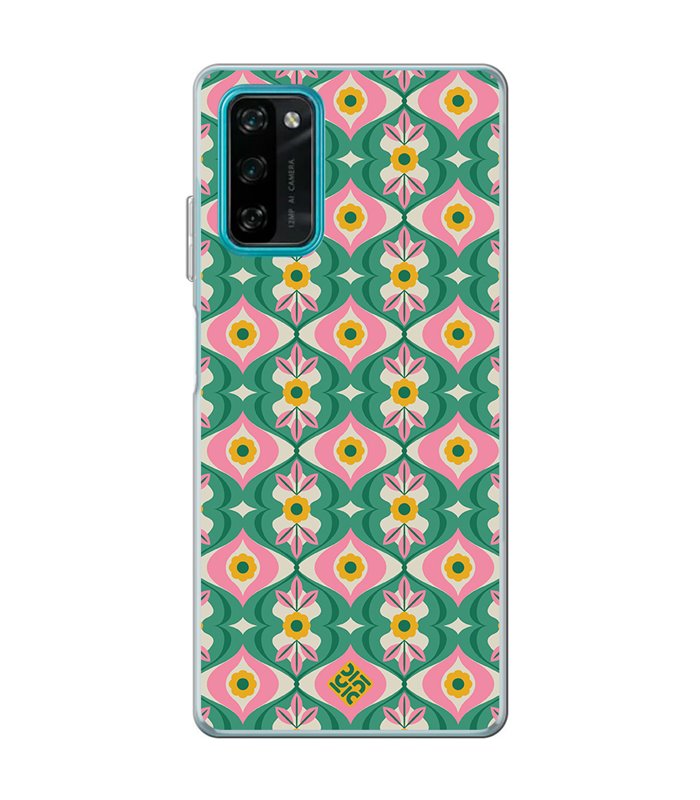 Funda para [ Blackview A100 ] Dibujos Retro [ Tercer Ojo - Caleidoscopio ] de Silicona Flexible