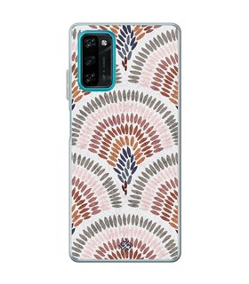 Funda para [ Blackview A100 ] Dibujo Tendencias [ Diseño Mosaico ] de Silicona Flexible para Smartphone 