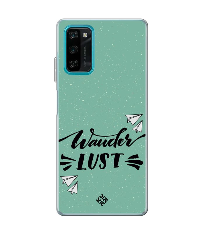 Funda para [ Blackview A100 ] Dibujo Auténtico [ Wander Lust ] de Silicona Flexible para Smartphone