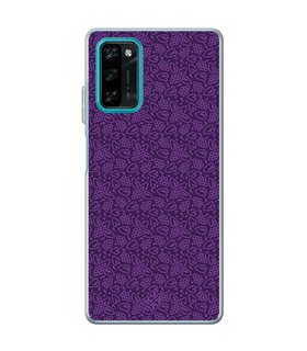 Funda para [ Blackview A100 ] Dibujo Auténtico [ Patron Viña ] de Silicona Flexible para Smartphone