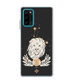 Funda para [ Blackview A100 ] Dibujo Zodiaco [ Signo Zodiacal - Leo ] de Silicona Flexible para Smartphone 