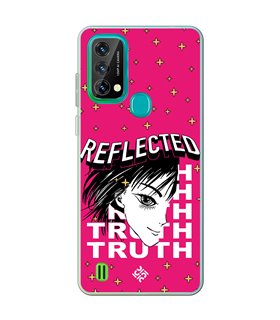 Funda para [ Blackview A50 ] Dibujos Frikis [ Chica Manga Reflected Truth ] de Silicona Flexible para Smartphone