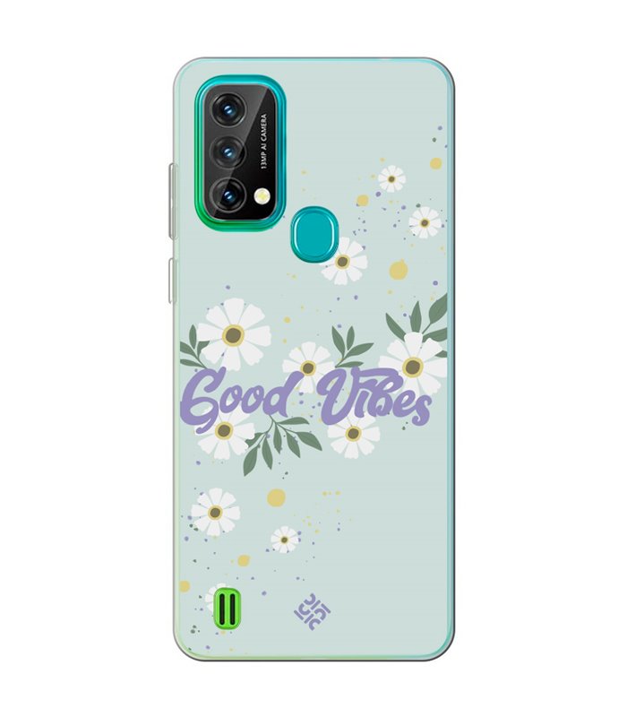 Funda para [ Blackview A50 ] Dibujo Frases Guays [ Margaritas Good Vibes ] de Silicona Flexible