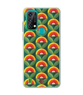 Funda para [ Blackview A50 ] Dibujos Retro [ Diseño Flor - Retro ] de Silicona Flexible