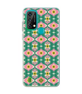 Funda para [ Blackview A50 ] Dibujos Retro [ Tercer Ojo - Caleidoscopio ] de Silicona Flexible