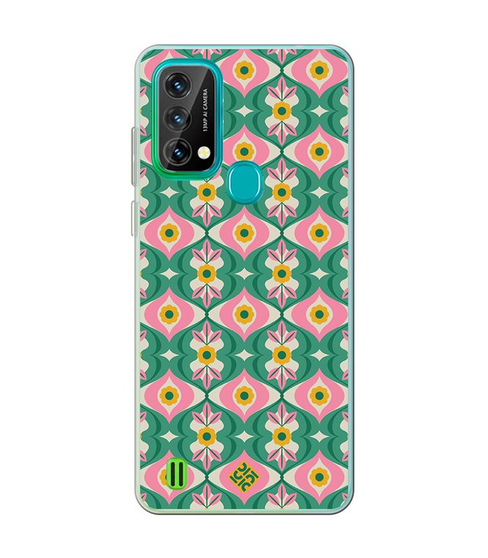 Funda para [ Blackview A50 ] Dibujos Retro [ Tercer Ojo - Caleidoscopio ] de Silicona Flexible