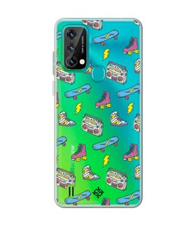 Funda para [ Blackview A50 ] Dibujo Tendencias [ Skate Patines Años 90 ] de Silicona