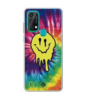 Funda para [ Blackview A50 ] Dibujo Tendencias [ Sonrisa Smile Swirl Abstracto ] de Silicona