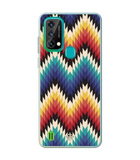 Funda para [ Blackview A50 ] Dibujo Tendencias [ Patron Geométrico ] de Silicona Flexible