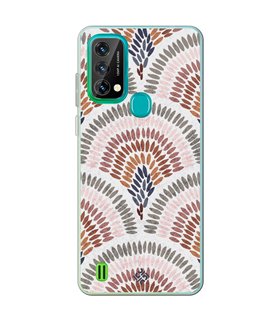 Funda para [ Blackview A50 ] Dibujo Tendencias [ Diseño Mosaico ] de Silicona Flexible para Smartphone 