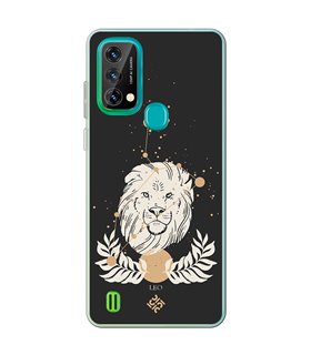 Funda para [ Blackview A50 ] Dibujo Zodiaco [ Signo Zodiacal - Leo ] de Silicona Flexible para Smartphone 